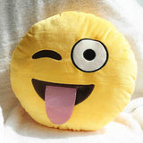 Emoji Decorative Throw Pillow Stuffed Smiley