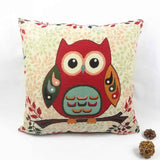 Owl Printed Cushion Home Decor - 101 Gear Shop