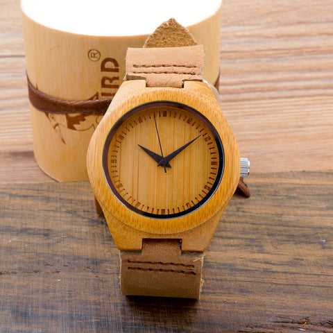 Wooden Luxury Quartz Watch For Women