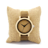 Unique Vogue Womens Bamboo Wooden Watch - 101 Gear Shop