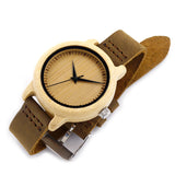 Unique Vogue Womens Bamboo Wooden Watch