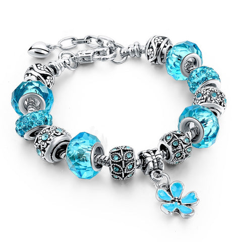 Charm Flower Beads Bracelet Femme - 101 Gear Shop