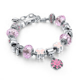 Charm Flower Beads Bracelet Femme - 101 Gear Shop