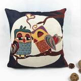 Owl Printed Cushion Home Decor