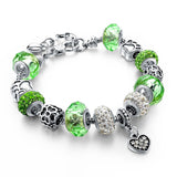 Crystal Charm Bracelets