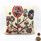 Owl Printed Cushion Home Decor