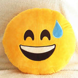 Emoji Decorative Throw Pillow Stuffed Smiley