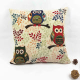 Owl Printed Cushion Home Decor