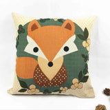 Owl Printed Cushion Home Decor