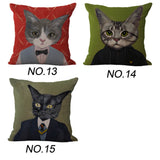 Cushion Covers Mr. Cat Series