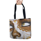 Day of Dead Storage Bags Skull Printed Shopping Tote Linen Bag For Food - 101 Gear Shop