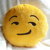 Emoji Decorative Throw Pillow Stuffed Smiley