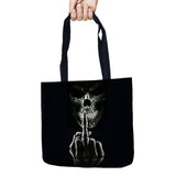 The Day of Dead Skull Printed Shopping Totes