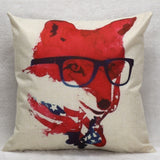 Pillow Cases Foxes Printing