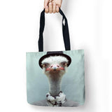 Animal Family Storage Bags Printed Shopping Bag Tote - 101 Gear Shop