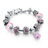 Charm Flower Beads Bracelet Femme