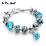 Charm Flower Beads Bracelet Femme