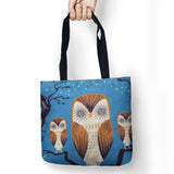 Rock Owl Storage Bags Printed Shopping Bag Tote - 101 Gear Shop