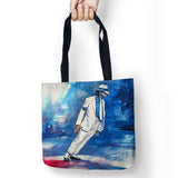 Michael Jackson Storage Bags Shopping Tote