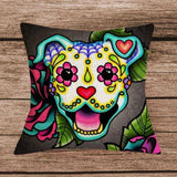 Colorful Dogs Cushion Covers - 101 Gear Shop