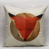 Pillow Cases Foxes Printing