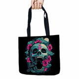 The Day of Dead Skull Printed Shopping Totes