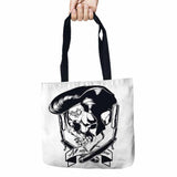 The Day of Dead Skull Printed Shopping Totes