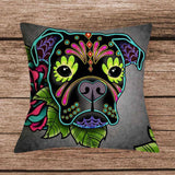 Colorful Dogs Cushion Covers