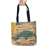 Buddha Printed Tote Storage Bags