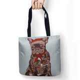 Cute Dog Storage Bags Printed Shopping Bag Tote