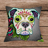 Colorful Dogs Cushion Covers