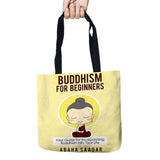 Buddha Printed Tote Storage Bags