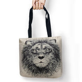 Fashion Animals Storage Bags Printed Shopping Bag Tote