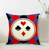 Poker Printed Home Decor Cushions - 101 Gear Shop