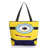 Cute Minions Printed Canvas Handbags - 101 Gear Shop