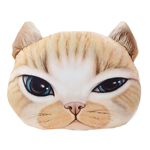 Personality Cat Shape Nap Pillow Cover