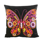 Canvas Embroidery Print Applique Throw Pillowcase 3D For Sofa - 101 Gear Shop