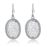 Crystal Wedding Earrings Brincos