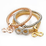 Bangles 3 Pcs Multilayer Charm Gold Bracelet Silver Chain - 101 Gear Shop